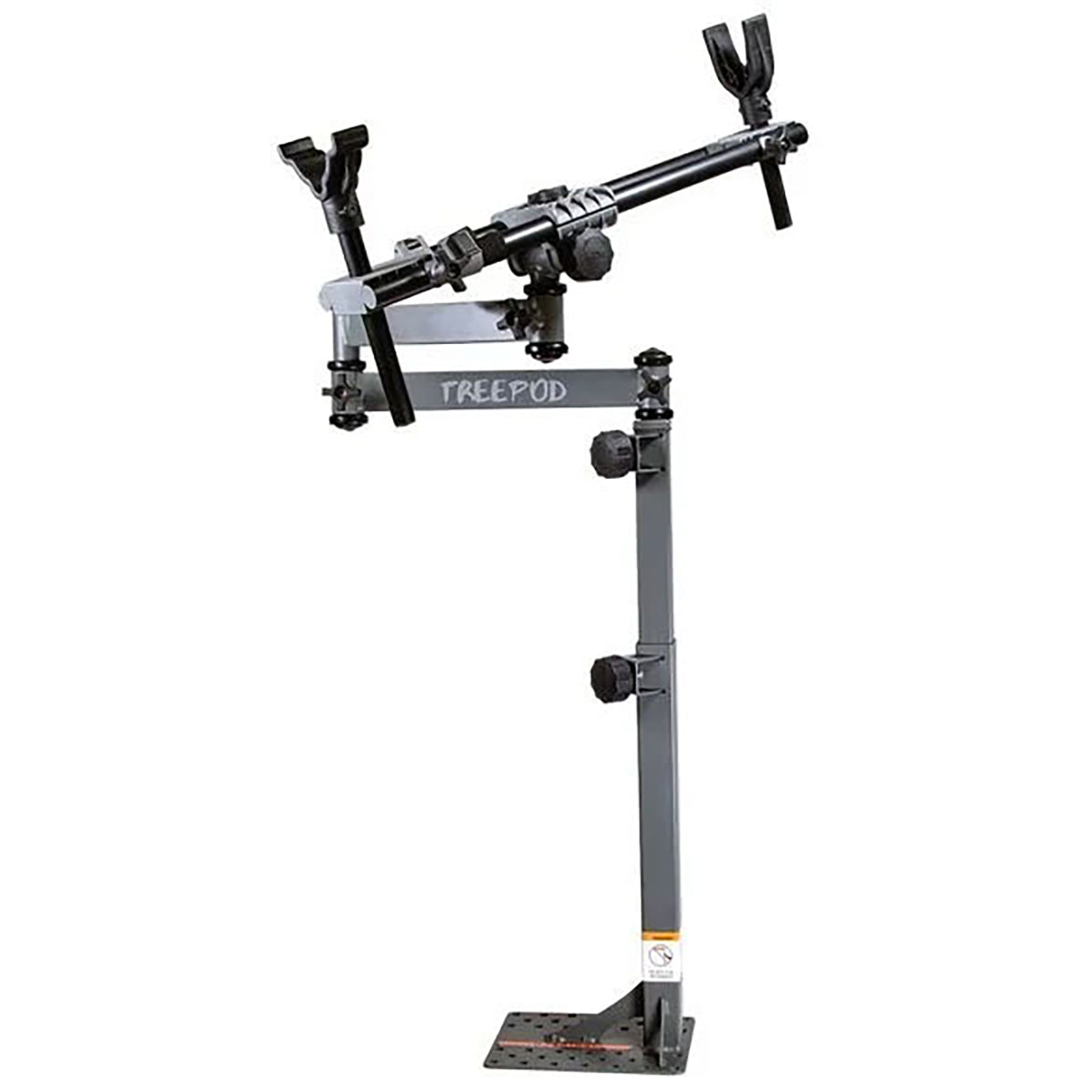 BOG TreePod Hunting Rest with Maximum Shooting Stability, Non-Marring Hands-Free Gun Rest, Adjustable Height, Ambidextrous, Tilting Frame, and Durable Design for Hunting, Shooting, and Outdoors