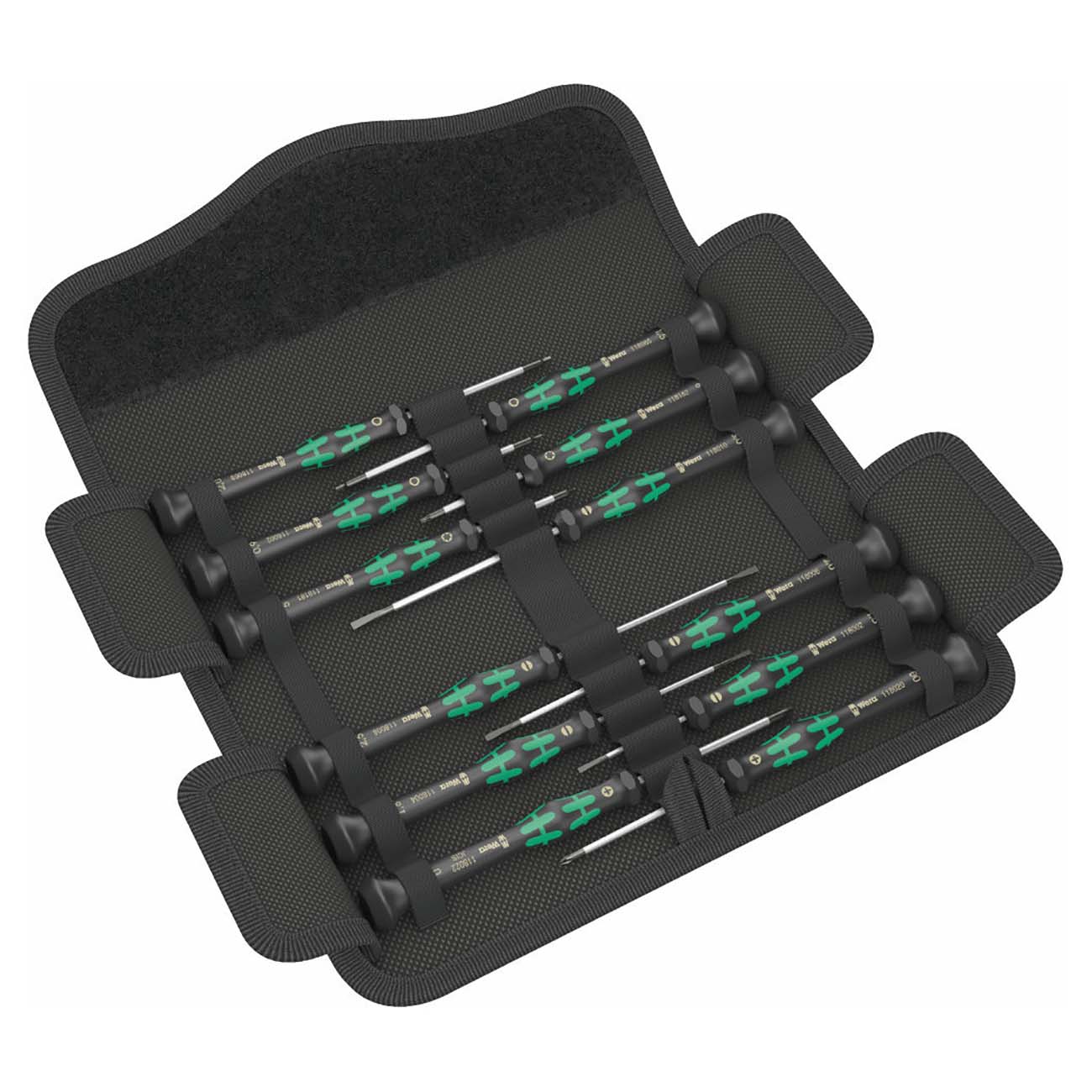 Wera 05073675001 Micro Precision Screwdriver Set – 12-Piece, High-Quality Mini Screwdriver Kit