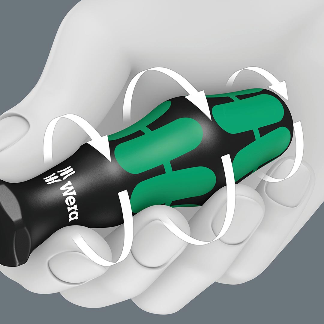 Wera 05347735002 Kraftform Plus – Long Shaft Screwdrivers (3 Piece)