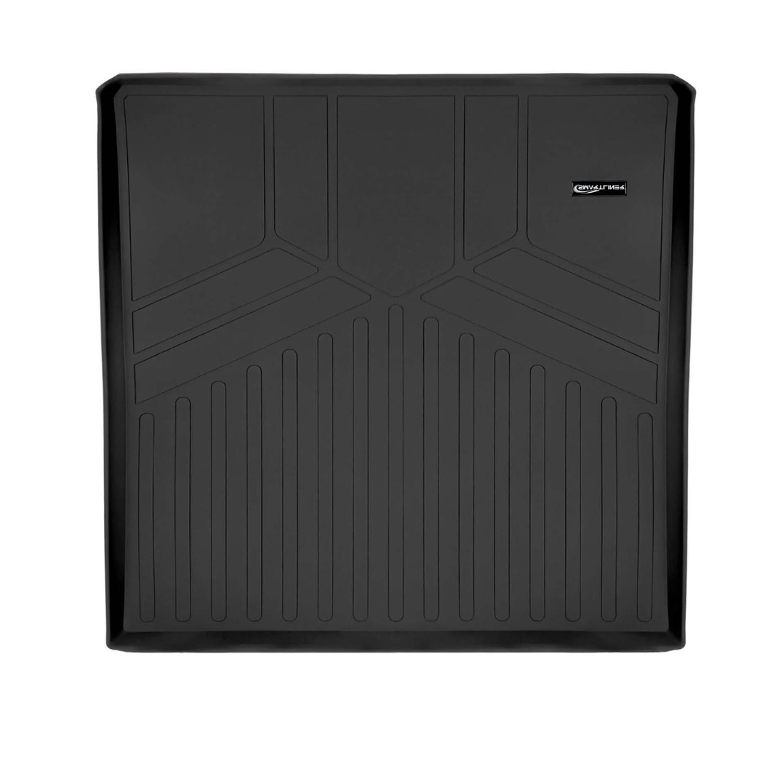SMARTLINER SD0181 All-Weather Cargo Liner Behind 2nd Row for 2008-2020 Dodge Grand Caravan & 2008-2016 Chrysler Town & Country – Black