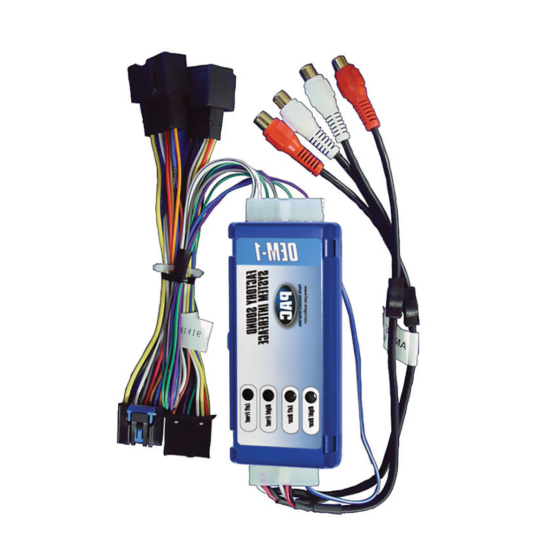 PAC Premium Amplifier Add-On/Replacement Radio Sound System Interface Kit GM - PAC AOEMGM1416