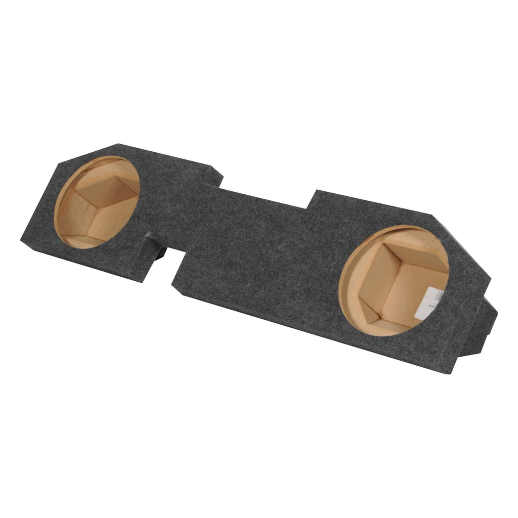 Q Power DODGE12 4DOOR Dual 12" Subwoofer Enclosure for 2002-Newer Dodge Ram Quad Cab Trucks