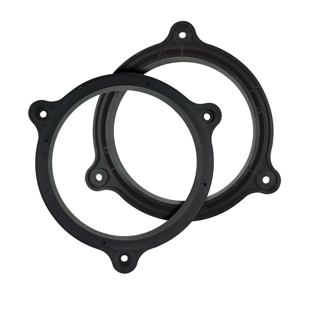 Audiopipe Installation Solution - Factory Car Speaker to Aftermarket Speaker Adapter/Spacer (Ring-PVC-NI-6)