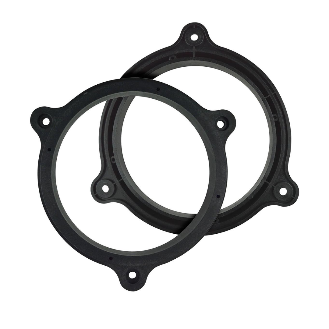 Audiopipe Installation Solution - Factory Car Speaker to Aftermarket Speaker Adapter/Spacer (Ring-PVC-NI-6)
