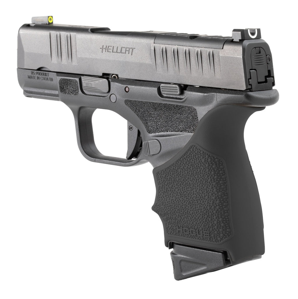 Hogue HandAll Beavertail Rubber Grip Sleeve for Springfield Armory Hellcat, Black - 18310