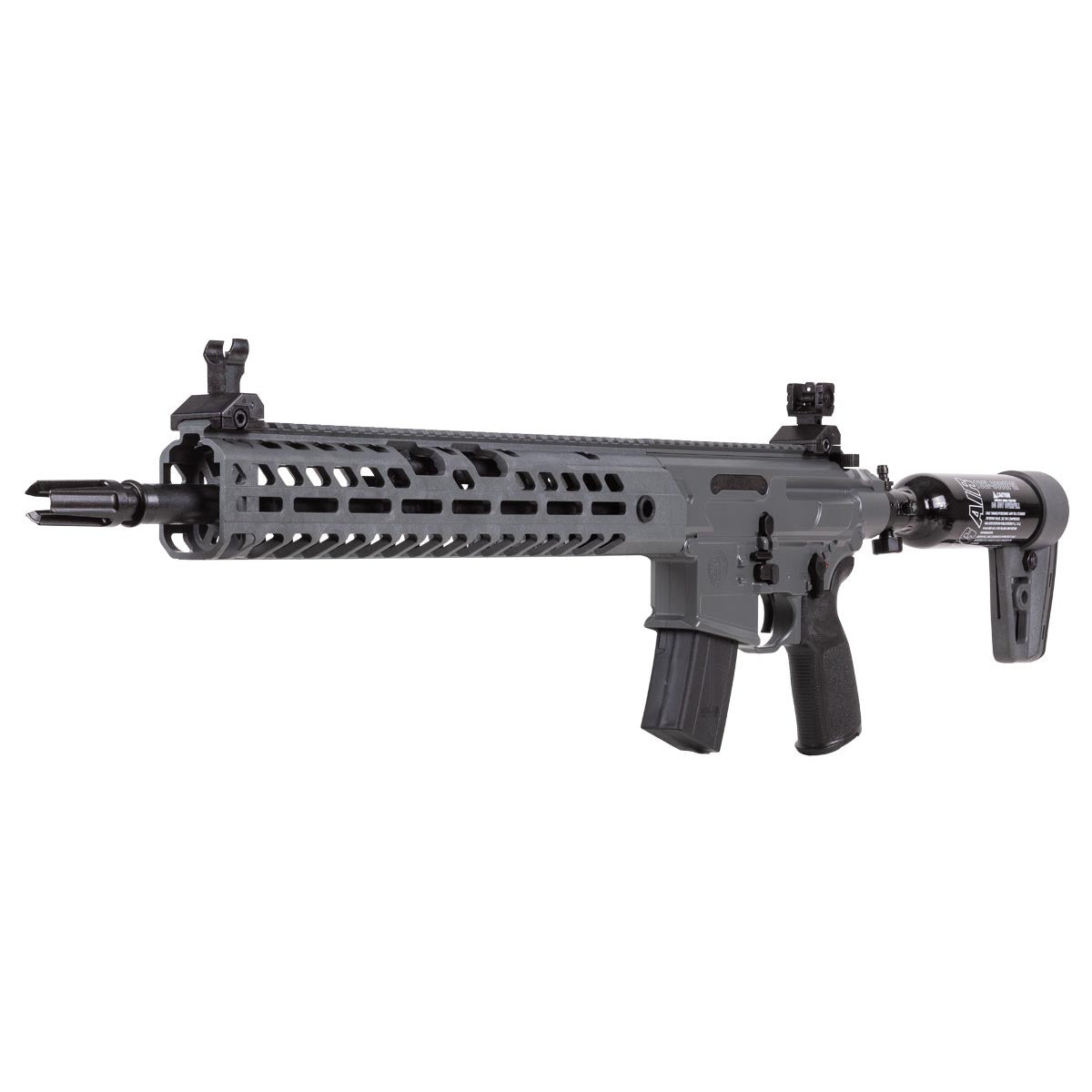 Sig Sauer MCX Virtus PCP Pellet Air Rifle | 30rd RPM .22LR Caliber Semi-Automatic Pre-Charged Pneumatic Rifle for Target Shooting Training