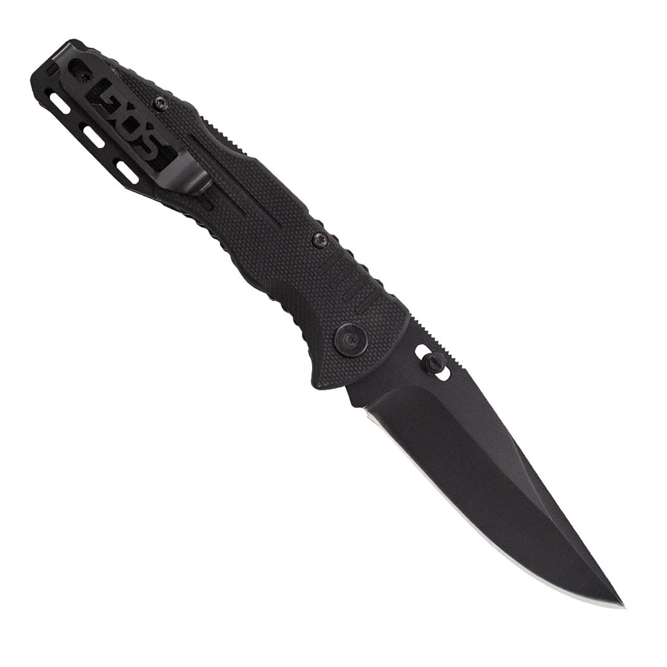SOG Knives - Salute - Mini, Black Oxide, G10