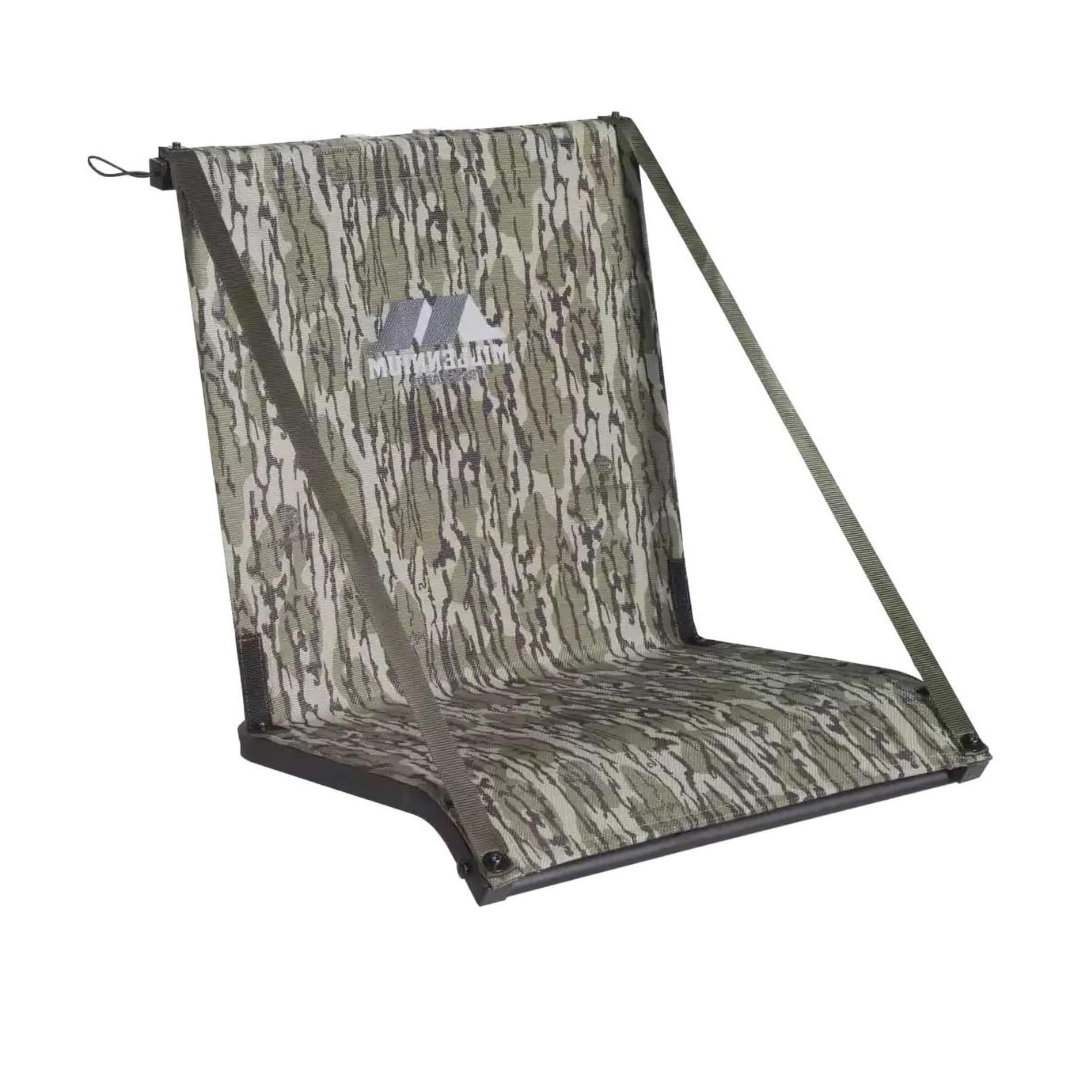 Millennium Outdoors Hang-On Tree Seat M35000 – Mossy Oak Bottomland Camo Lightweight Hunting Seat