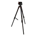 BOG DeathGrip Aluminum Tripod with Durable Aluminum Frame, Lightweight, Stable Design, Bubble Level, Adjustable Legs, Shooting Rest, and Hands-Free Operation for Hunting, Shooting, and Outdoors