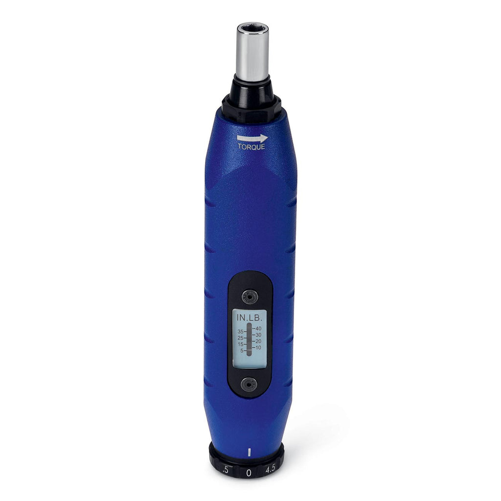 CDI Micro Adjustable Torque Screwdriver, 1/4 Inch Hex Drive, Range 5-40 In Lbs (401SM)