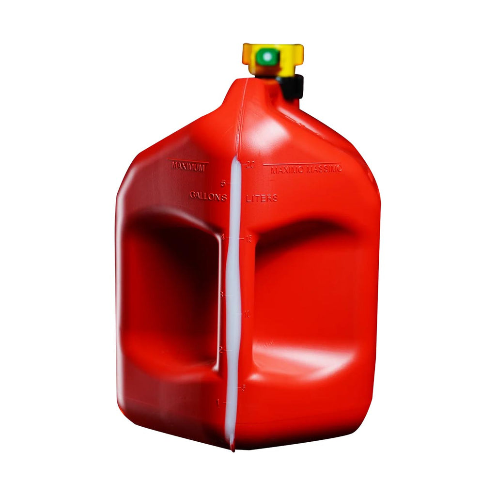 No-Spill NSP-1460, 5 Gallon Gas Can for Fuel with View Stripe,Red