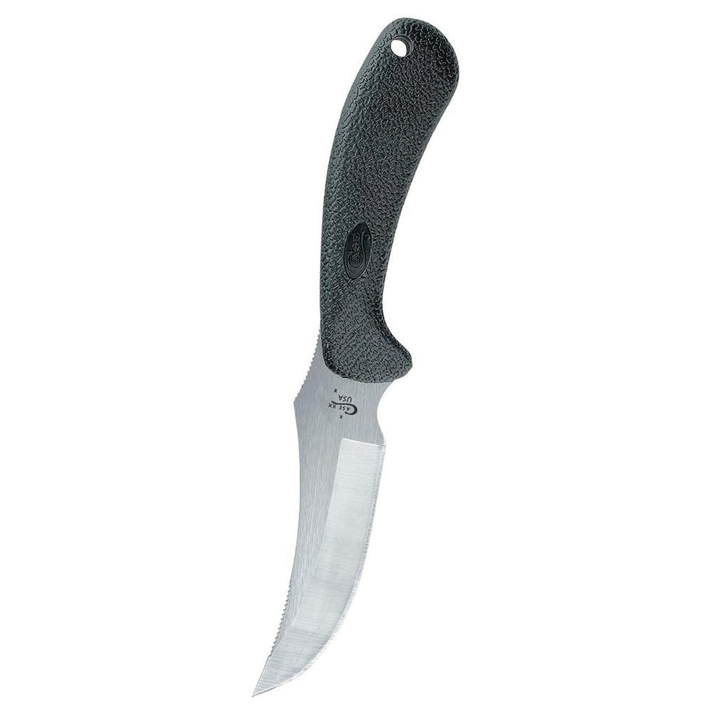 Case WR XX Pocket Knife Ridgeback Hunter Black Zytel Handle W/Nylon Sheath Item #362 - (Ridgeback Hunter)