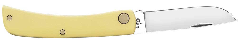 Case Knives Sod Buster Jr Folding Pocket Knife Yellow Synthetic Handle 00032 / CASE032