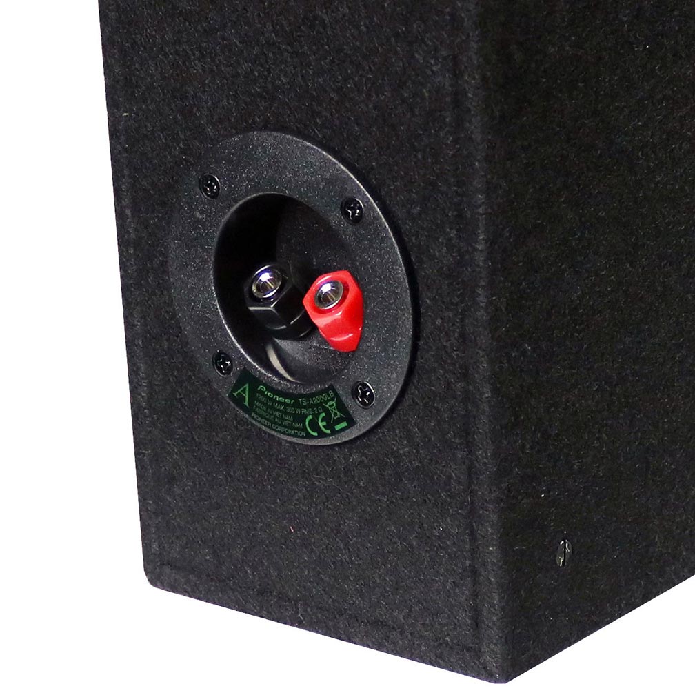Pioneer A-Series TS-A2000LB 8” Subwoofer – 700W Max, Pre-Loaded Shallow-Mount Design, Deep Bass in Tight Spaces, Easy Installation, Enclosure Included