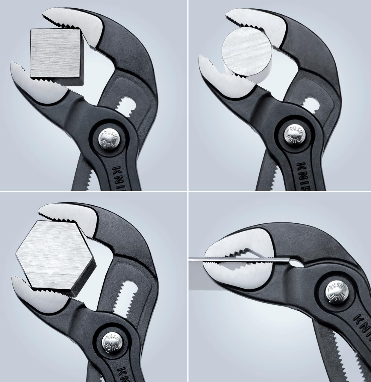 KNIPEX - 9K 00 80 05 US Tools - 3 Piece Multi-Component Cobra Set (7, 10, & 12) (9K008005US)