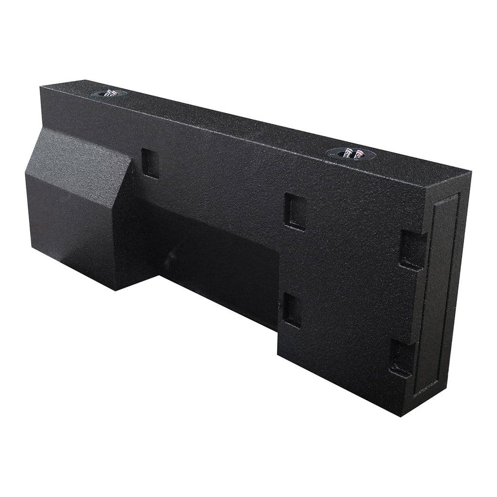 QPower QBTUNDRA122022CREW “QBOMB” ’22-’24 Toyota Tundra Crew Max Dual 12″ Sealed Empty Woofer Enclosure