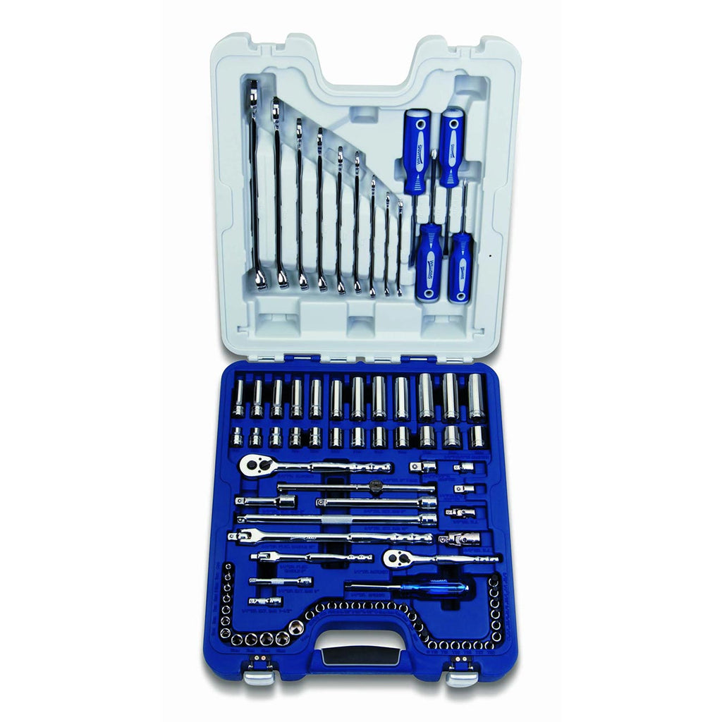 Williams 50622 1/4-Inch and 3/8-Inch Drive Master Socket and Tool Set, 89-Piece