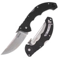 Cold Steel Talwar 4" S35VN Steel Ultra-Sharp Plain Blade 5.25" G10 Handle Tactical Pocket Folding Knife with Tri-Ad Locking Mechanism