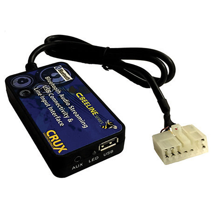 CRUX BTS-TY1 Bluetooth Interface for Select 1998–2011 Toyota Vehicles – Add Bluetooth, USB & AUX to OEM Radio