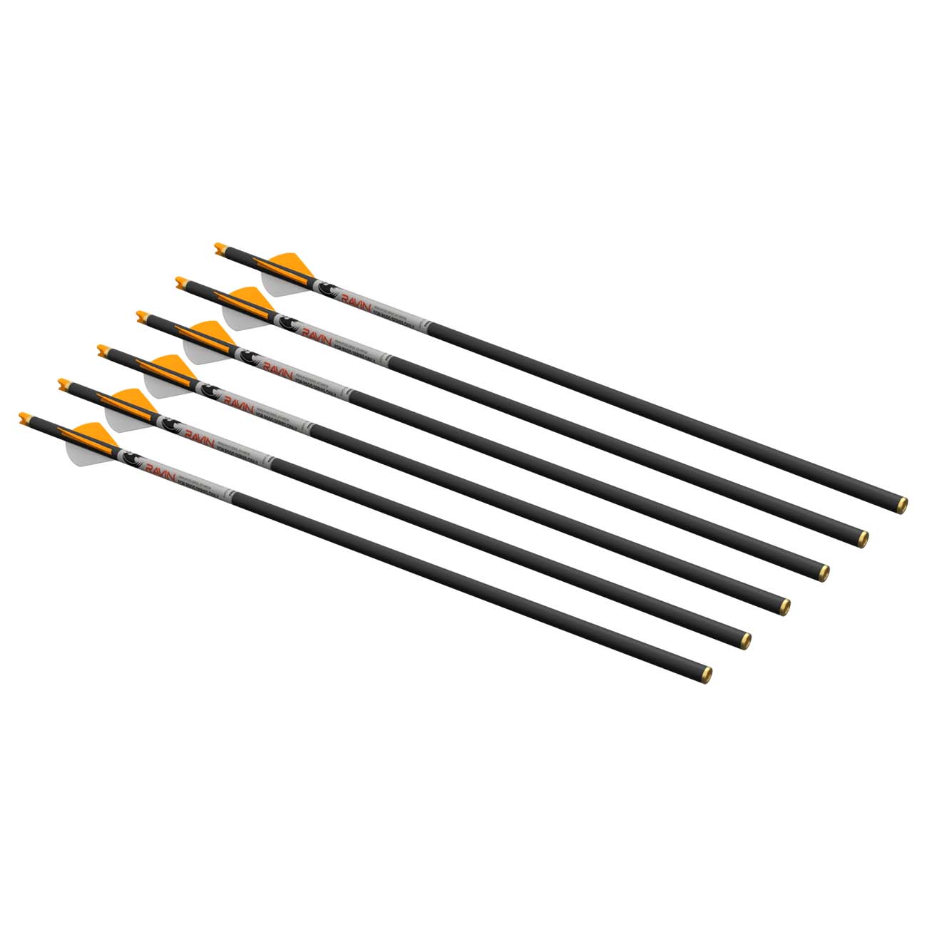 RAVIN R500 Series Arrows .001 6 pk., Black