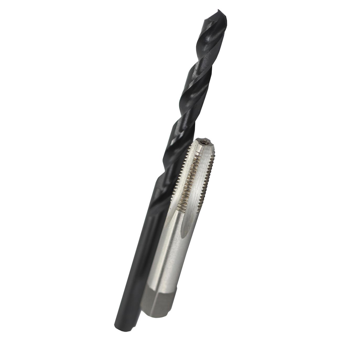 Drill America - POU1/8NPTW/DRILL 1/8" Carbon Steel NPT Pipe Tap and R High Speed Steel Drill Bit Set, POU Series