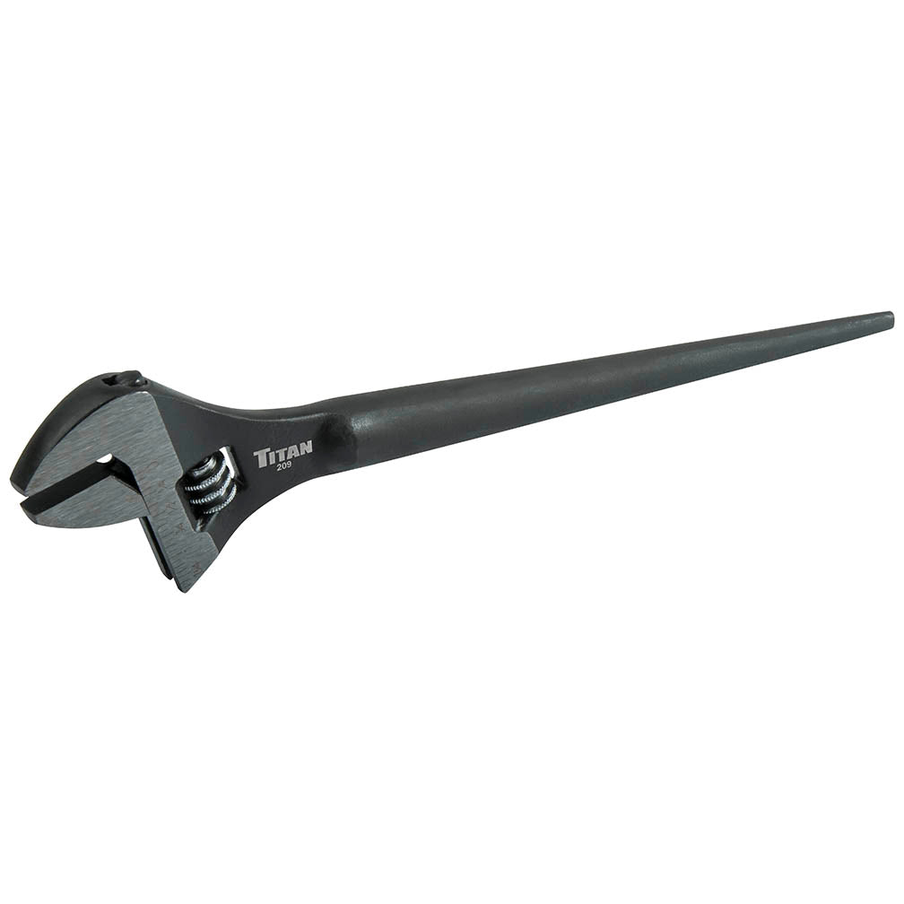 Titan 209 Adjustable Construction Spud Wrench, 8-Inch