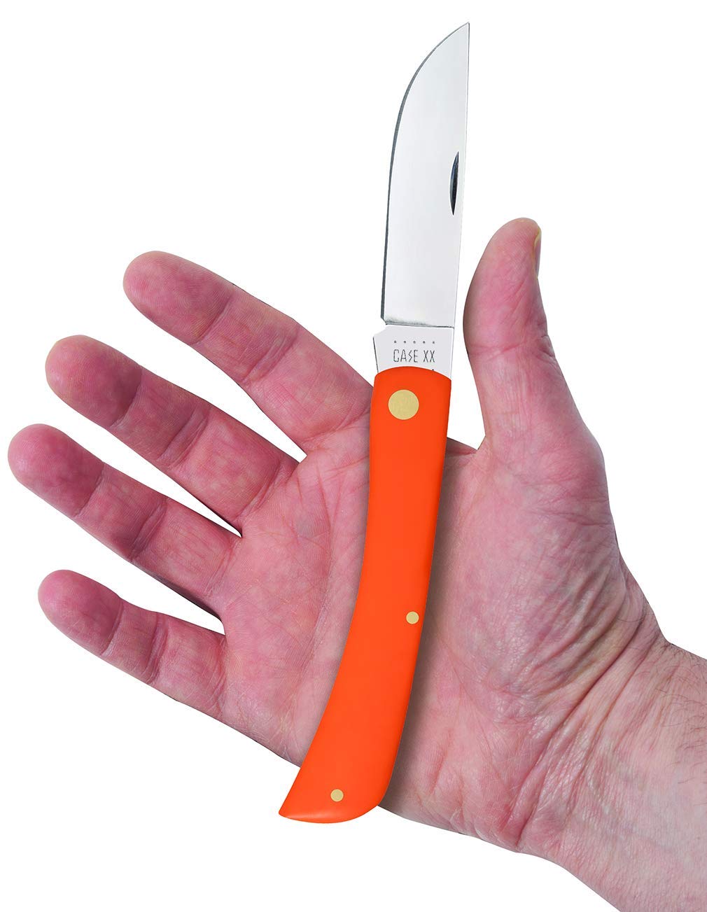 Case WR XX Pocket Knife Orange Synthetic Sod Buster Item #80512 - (4138 SS) - Length Closed: 4 5/8 Inches