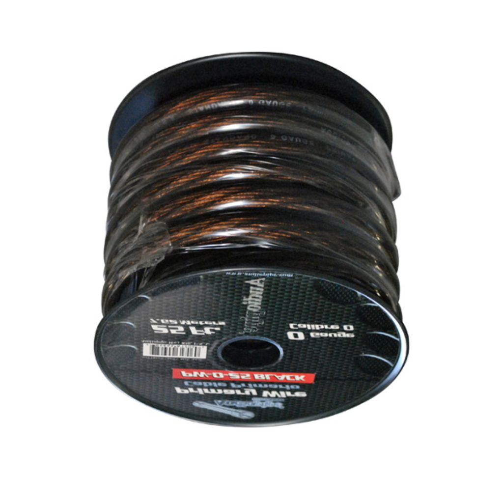 Audiopipe PW025BK Power Wire Audiopipe 0ga. 25 Black