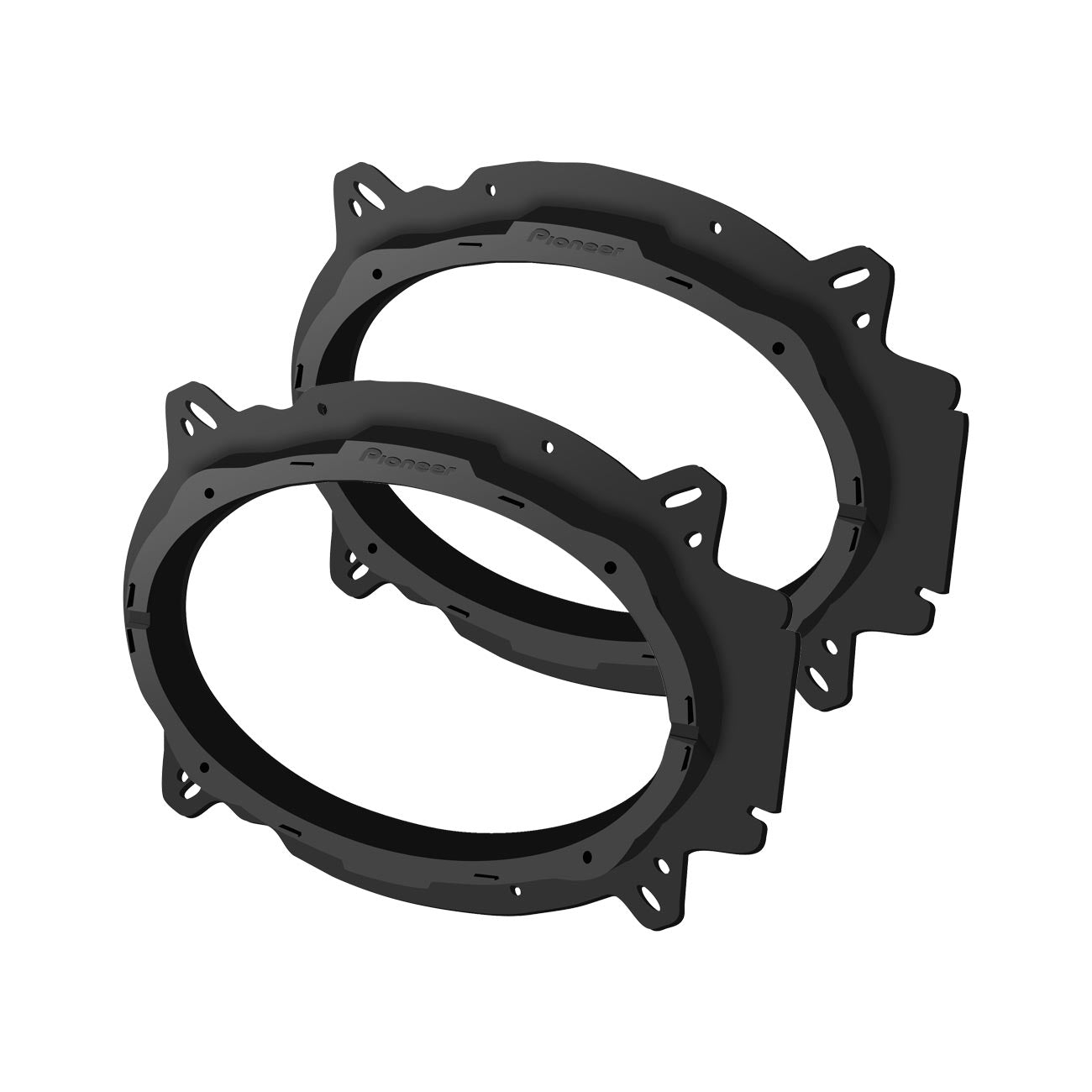 Pioneer A-Series Standard TS-A6961F 6” x 9” 4-Way Speakers (Pair) – 450W Max, Balanced Sound + Smooth Treble, Enhanced Bass, Ideal Factory Upgrade, Installation Adaptors Included