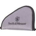 Smith & Wesson M&P Defender Handgun Case with Ballistic Fabric Construction and External Pockets for Shooting, Range, Storage and Transport , Black, Small