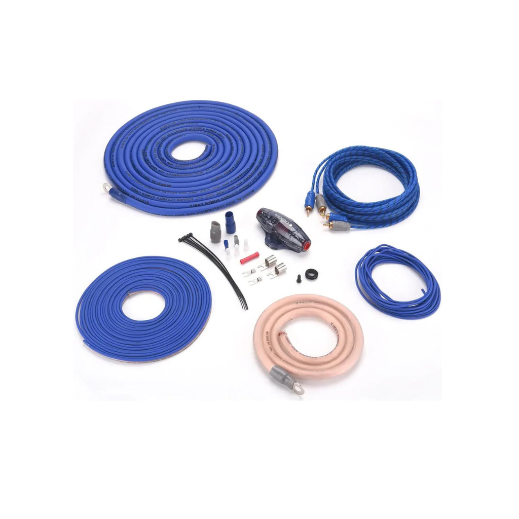 Orion XTR 4 Gauge Amplifier Wiring Kit – 100% OFC Copper, 3500W Power | 4-Gauge Wire, 3500W, High Current Subwoofer Wiring Kit
