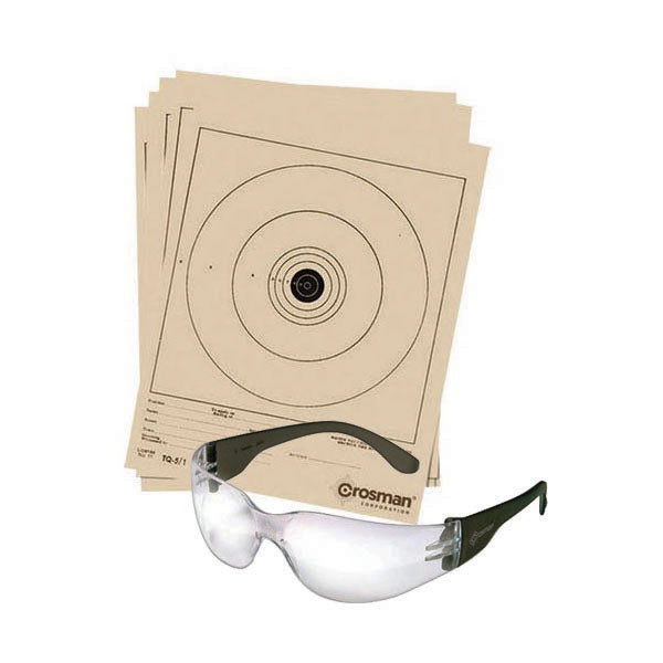 Crosman 760BKT Pump Master .177-Caliber Pellet/BB Air Rifle Kit,Brown