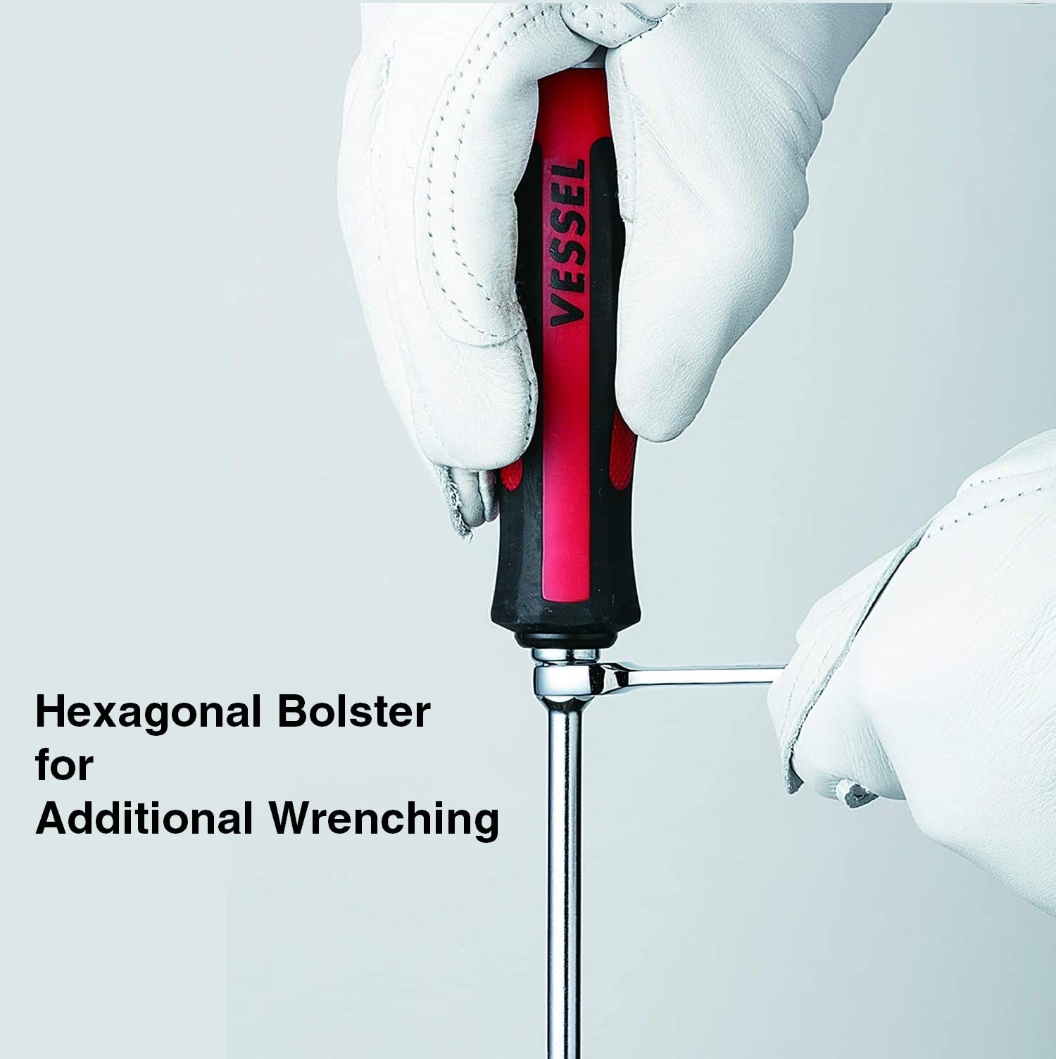 VESSEL MEGADORA Tang-Thru Screwdriver Set 8pcs. 9308EVA (EVA Foam set/Tang Thru)