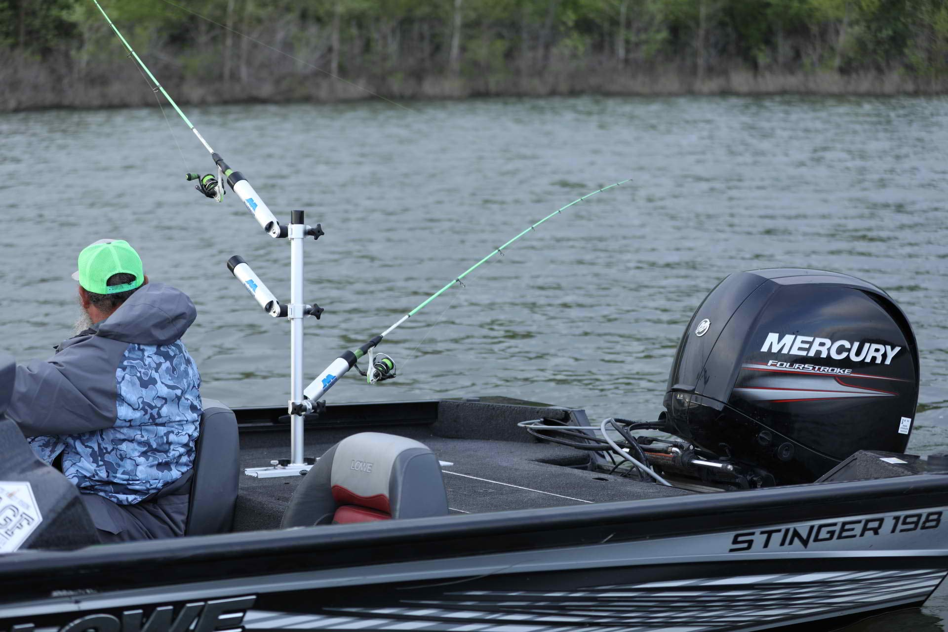 Millennium Marine R-500-00 Pontoon Rail Rod Holder