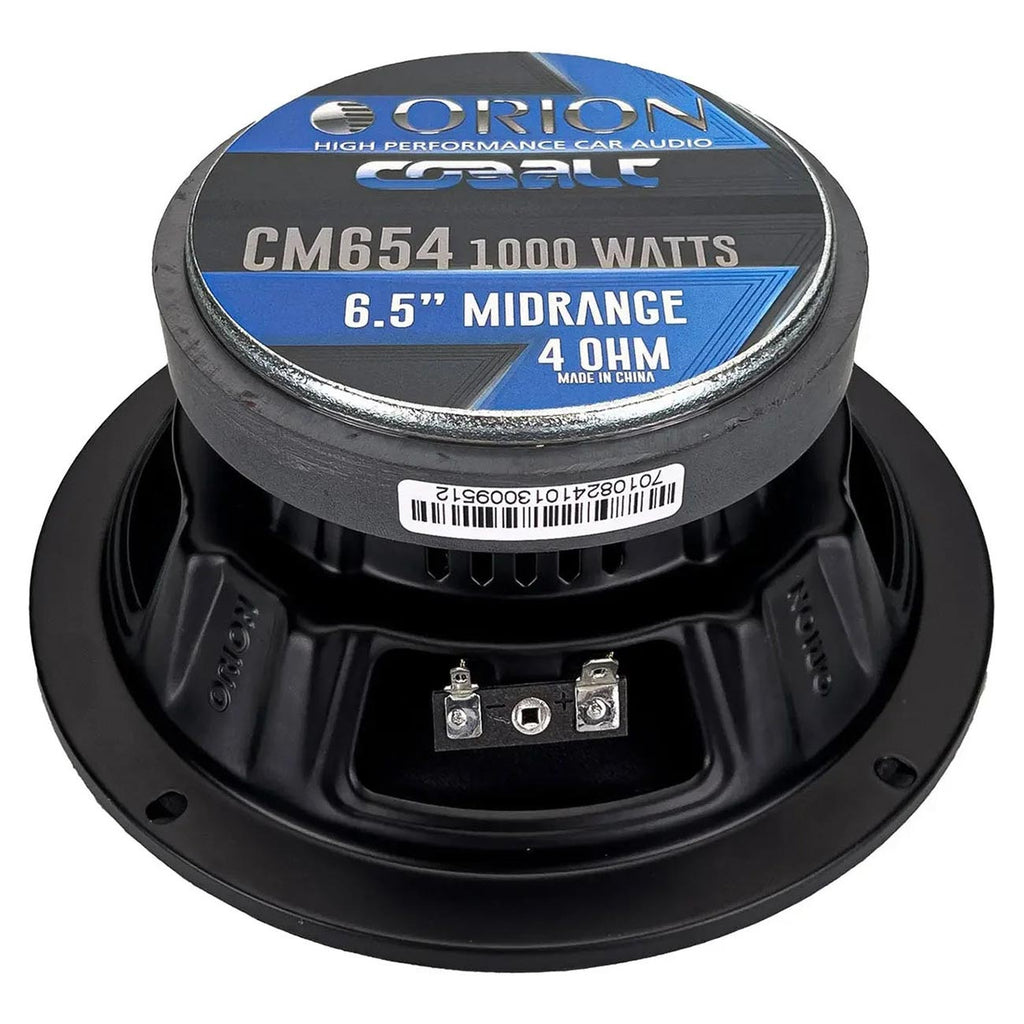 New Pair of Orion Cobalt CM64 600 Watt 4-Ohm Loud Car Audio Mid-Range Speakers