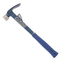 ESTWING Hammertooth Hammer - 24 oz Long Handle Straight Rip Claw with Smooth Face & Shock Reduction Grip - E6-24T