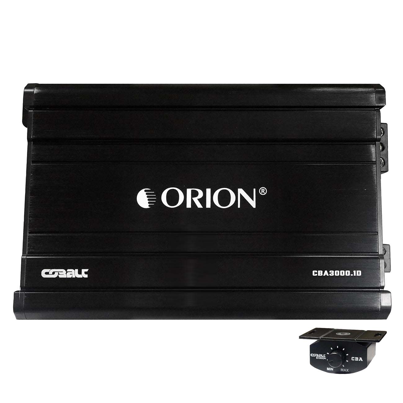 Orion Cobalt CBA3000.1D Monoblock 1-Channel Class D Amplifier for Car Subwoofer, 3000W, 2/4 Ohm Stable, Adjustable Low Pass & Subsonic Filter with Bass Boost, MOSFET Power Supply, Bass Knob Included