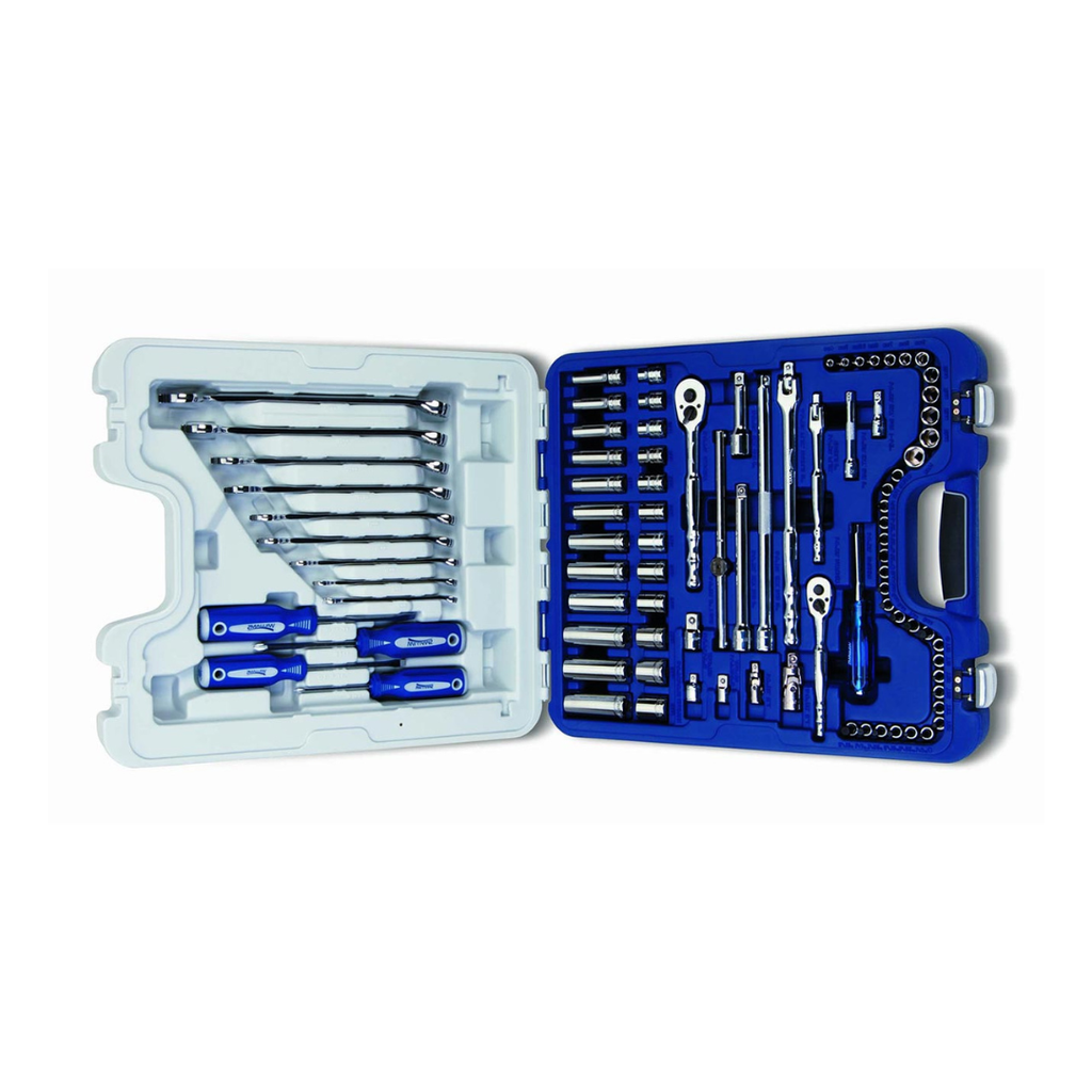 Williams 50622 1/4-Inch and 3/8-Inch Drive Master Socket and Tool Set, 89-Piece