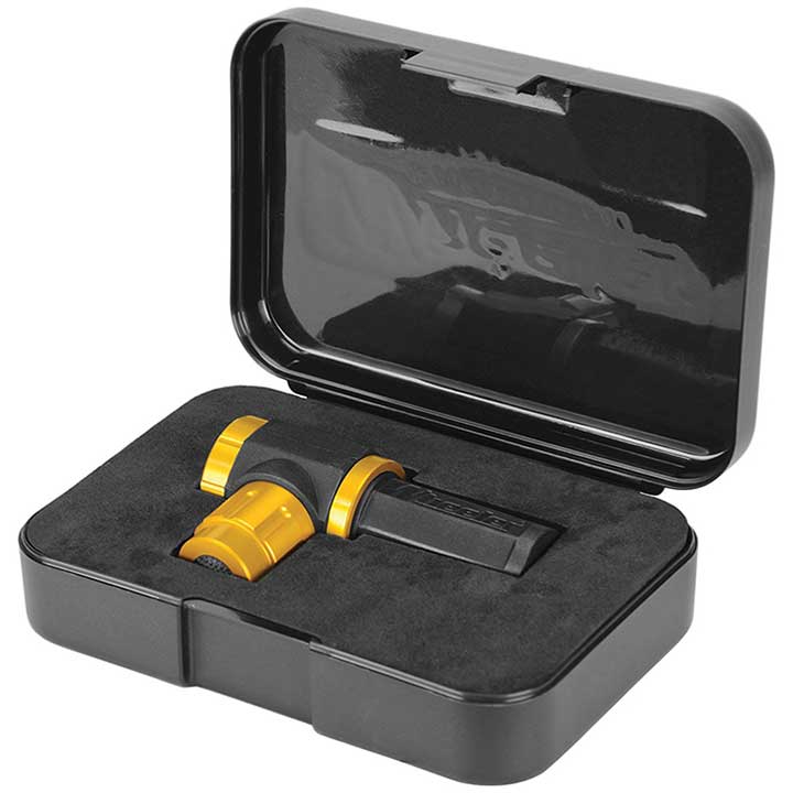 Wheeler Professional Laser Bore Sighter with Magnetic Connection, Multiple Caliber Usage and Storage Case for Scope Mounting, Gunsmithing and Maintenance