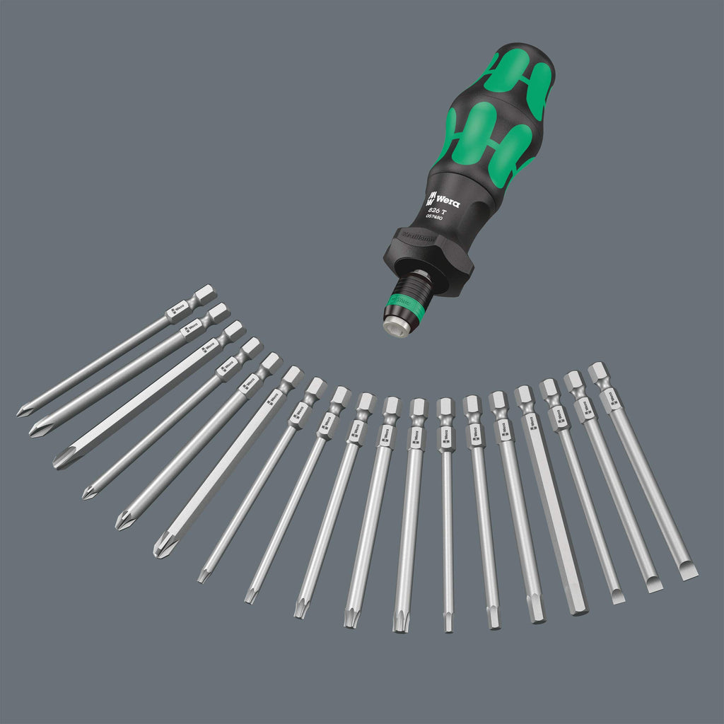 Wera 05057482001 Kraftform Kompakt Turbo 1, 19 pieces