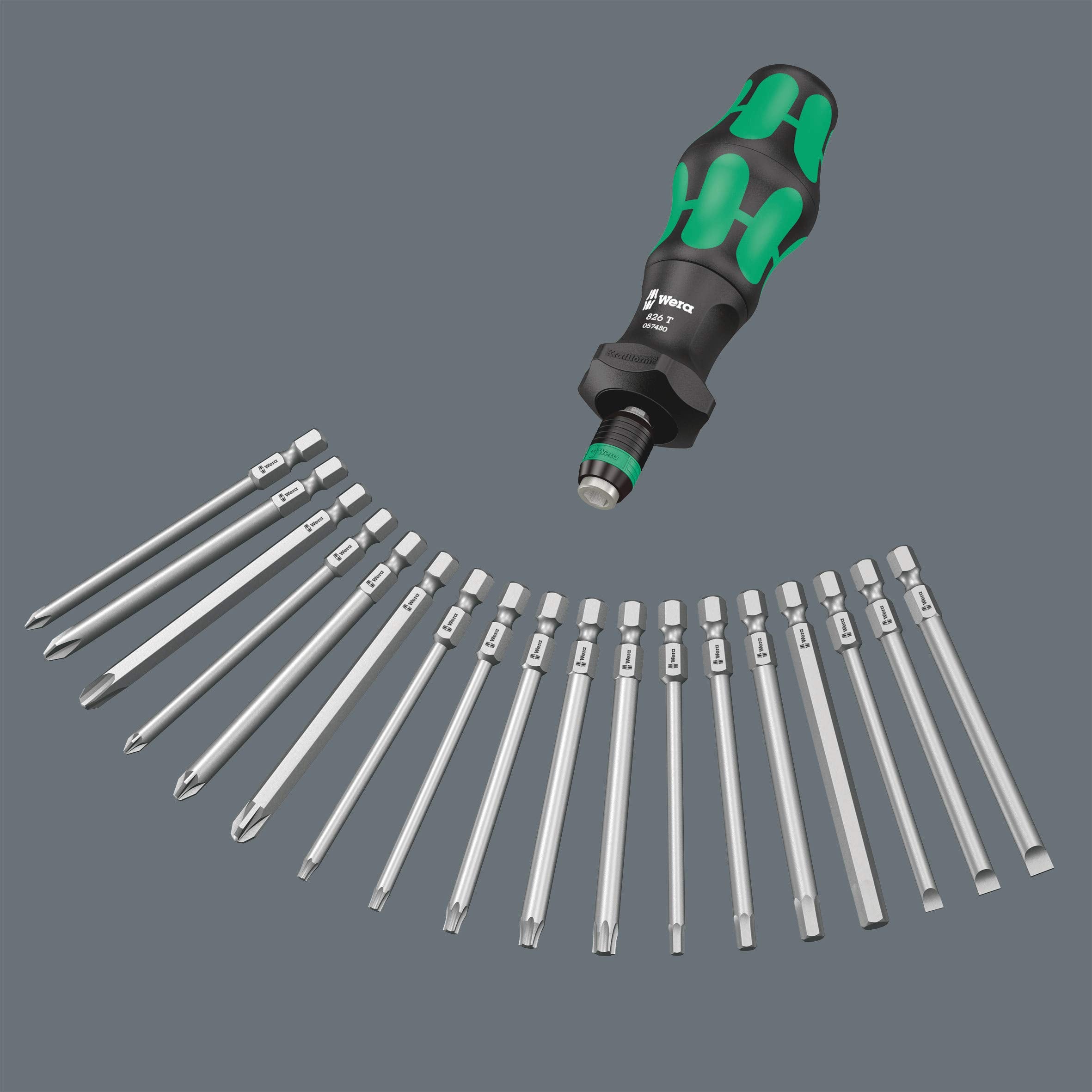 Wera 05057482001 Kraftform Kompakt Turbo 1, 19 pieces