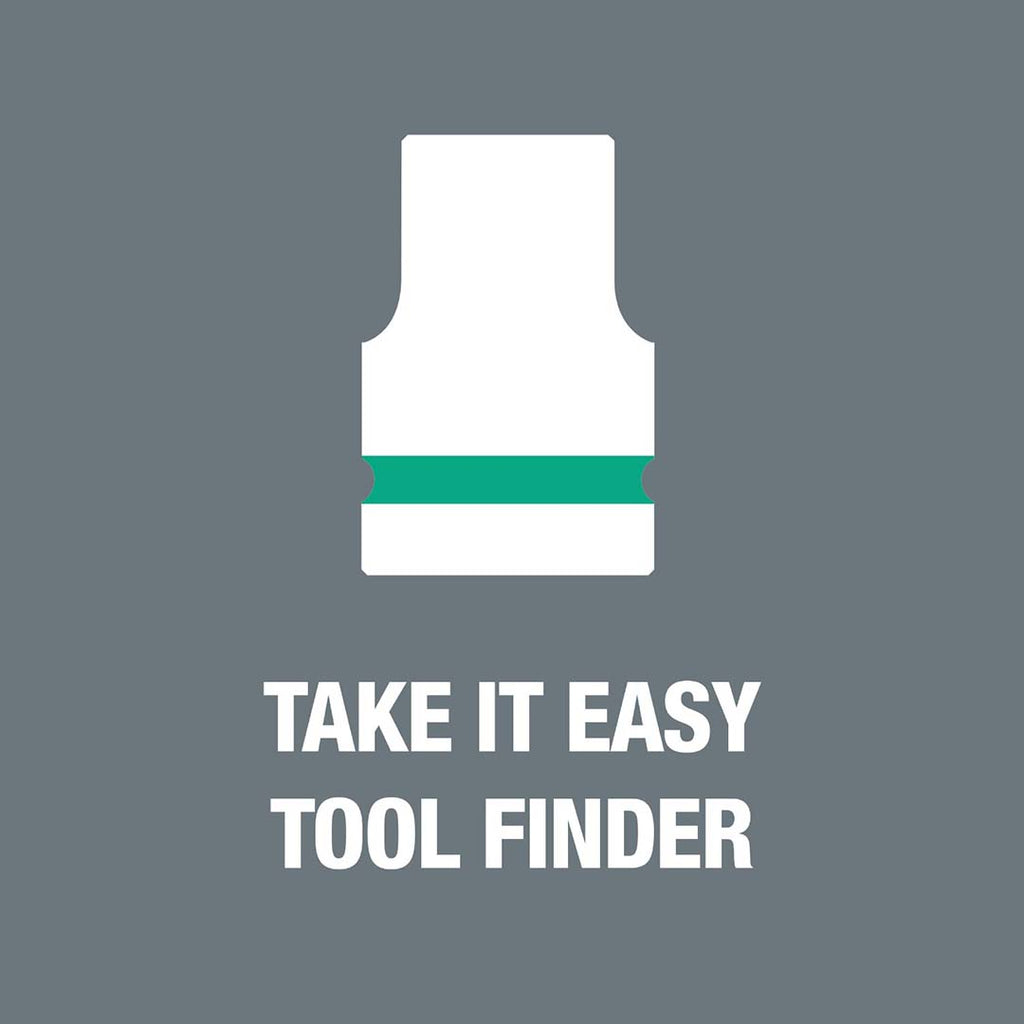 Wera 1/4″ Drive Metric Socket Set on Storage Belt (9 Piece)