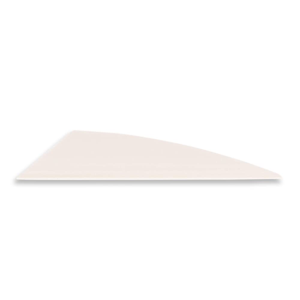 TAC Vanes 2.25" Driver Hybrid Vanes, White Vanes, Pack of 100, Vanes for Archery Bowhunting and Recreational Shooting