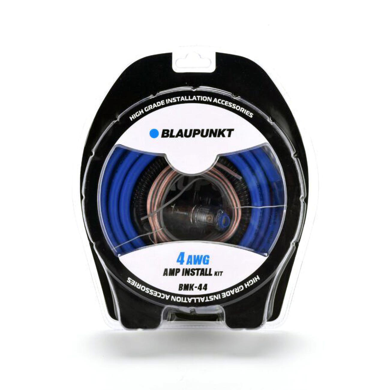 BLAUPUNKT BMK-44 Car Audio 4 AWG Gauge Complete Amplifier Installation Kit Sound System User Friendly Accessories