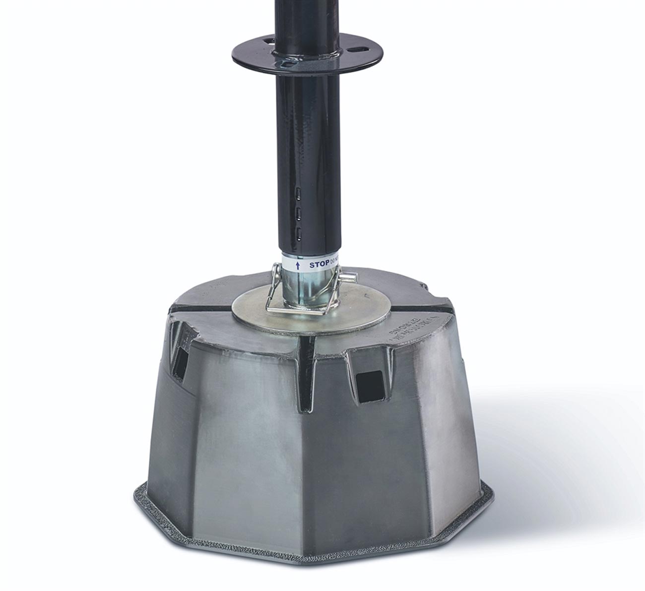Stromberg Carlson Base Pad Extreme - 7" Block, 6000 lb Max Capacity - Camper Accessories for Travel Trailers, RV Accessories, Jack Stands, Trailer Jack, Trailer Jack Block, RV Jack Pads (1 Pack)