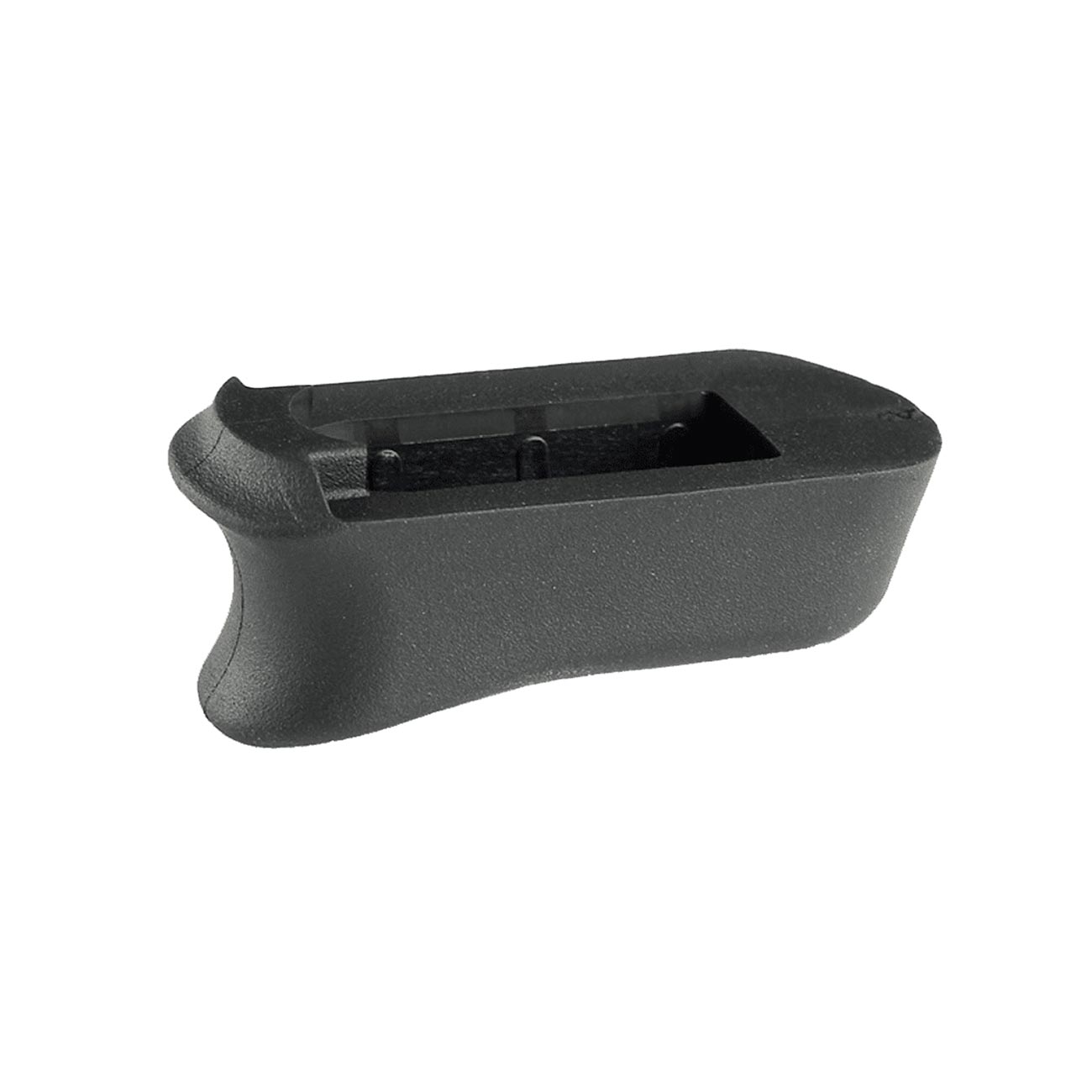 Hogue OverMolded Rubber Grip Extension Base Pad for Kimber Micro 9 7-Round Magazines, Black - 39030