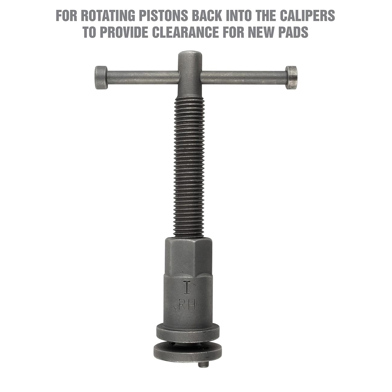 OEMTOOLS 27111 Disc Brake Tool Set, Front and Rear Brake Piston Tool, 11 Adapters Included for Use with Most Cars, Forces or Rotates Pistons into Calipers