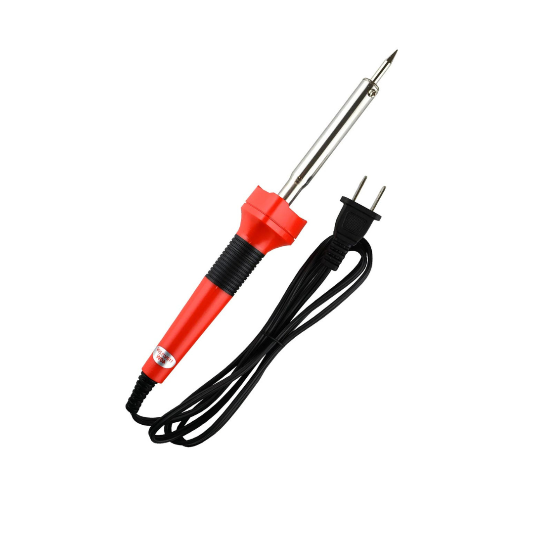 40-Watt LED Soldering Iron with Fine Tip Pencil-Style Welding Tool Includes Stand