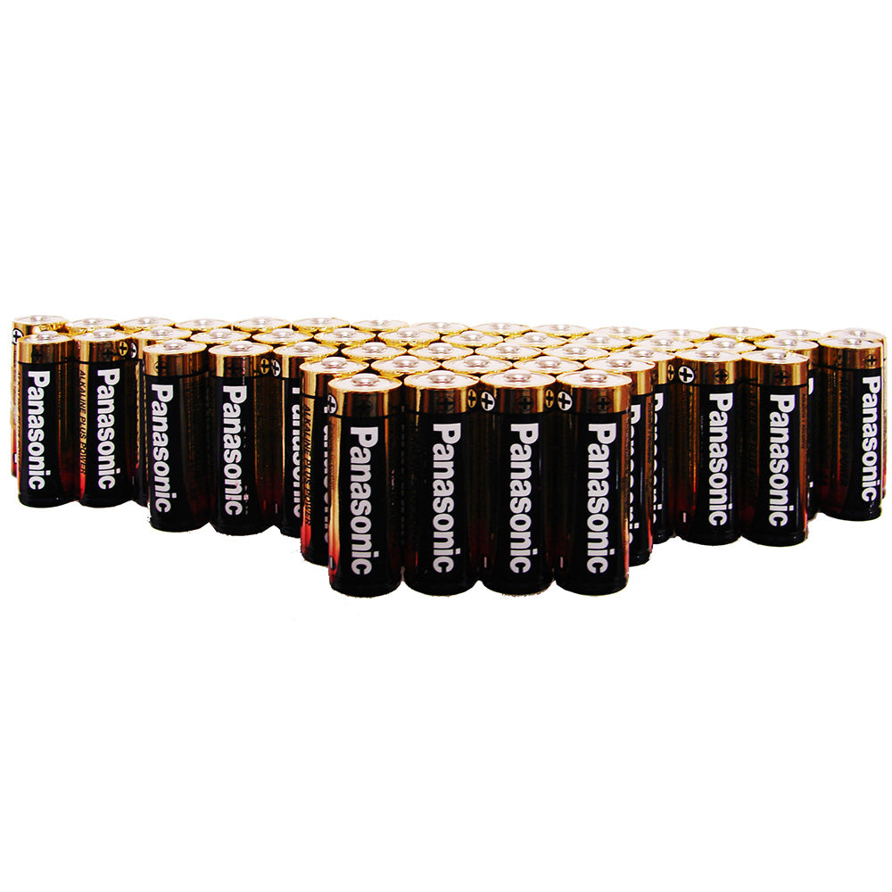 Panasonic Energy Corporation LR6PA/48PC Alkaline Plus Power AA Alkaline Battery, 48 Pack