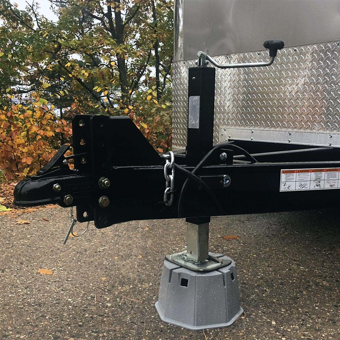 Stromberg Carlson Base Pad Extreme - 7" Block, 6000 lb Max Capacity - Camper Accessories for Travel Trailers, RV Accessories, Jack Stands, Trailer Jack, Trailer Jack Block, RV Jack Pads (1 Pack)